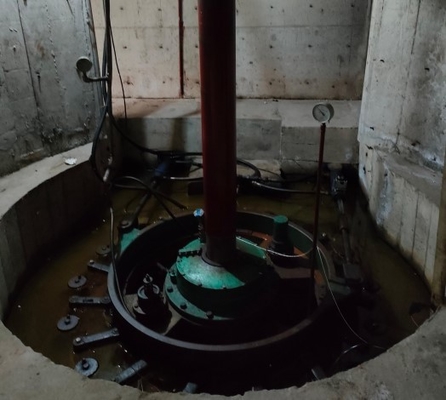 Gerador de turbina vertical de 1500kw Kaplan hidro para o micro central elétrica