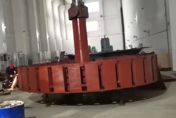 Micro hidro lâmina ajustável vertical do gerador de turbina 6000kw de Kaplan