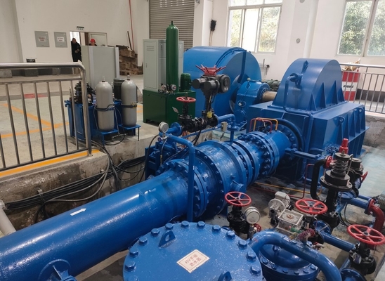 Micro Mini Pequena Água Francis Pelton Turgo Kaplan Turbina Hidrelétrica Hidrelétrica Gerador de Ímã Permanente alterar