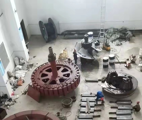 Cabeça de aço inoxidável da água da turbina vertical 31m da água de 8000kw Kaplan