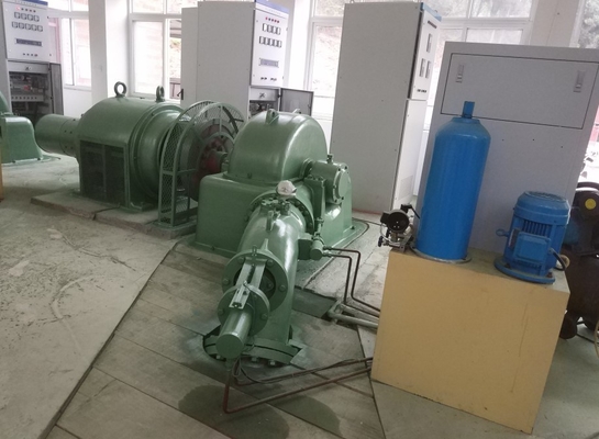 Micro hidro cabeça vertical do gerador 30-300m de Turgo do poder 800kw