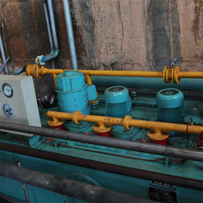 Turbina principal 50HZ do vertical 100m Pelton hidro no Gird 5000RPM