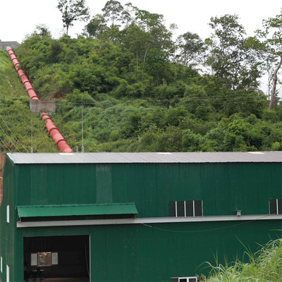 Turbina hidroelétrico de Pelton da eficiência de 97% para mini HPP 650KW