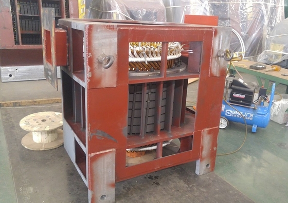 Turbina de impulso pequena horizontal 400kw de Turgo para o micro hidro central elétrica