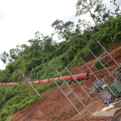 Hidro gerador 2500kw 1500RPM do central elétrica HPP Pelton com 1 bocal