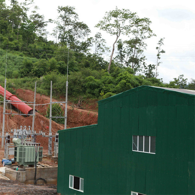 gerador de turbina principal 580kw da água de Kaplan da cabeça da água de 20m baixo