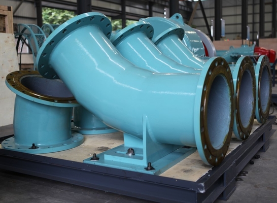 Turbina da água do gerador de turbina 600kw do impulso de 50HZ Turgo Turgo