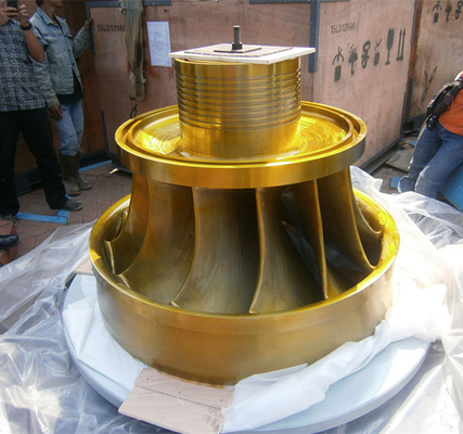Vertical 150RPM-1000RPM horizontal do corredor de Francis Kaplan Water Turbine Parts