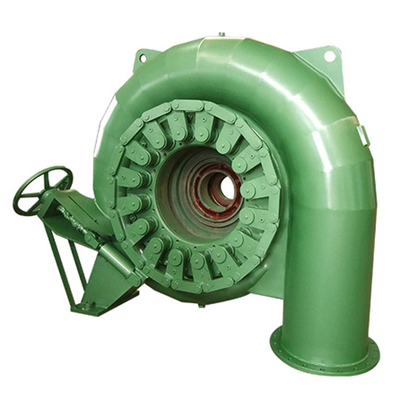 Fator de poder ajustável da turbina 470kw 0,8 da planta de energias hidráulicas