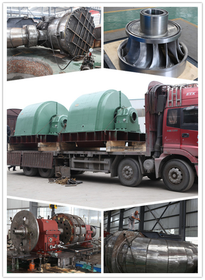 fluxo alto da baixa Kaplan turbina principal de 50m micro hidro para Mini Hydro Station