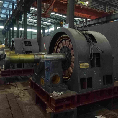 turbina vertical 50hz de 300kw Kaplan hidro no Gird fora da cabeça da água do Gird 60Hz 15m