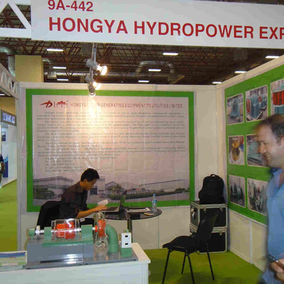 Hidro turbina da hélice fixa do fluxo axial da lâmina na grade fora da grade 50KW-20MW