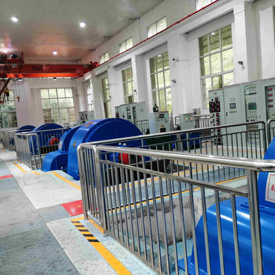 Hidro turbina horizontal síncrono de Kaplan da cabeça da turbina 500Kw baixa