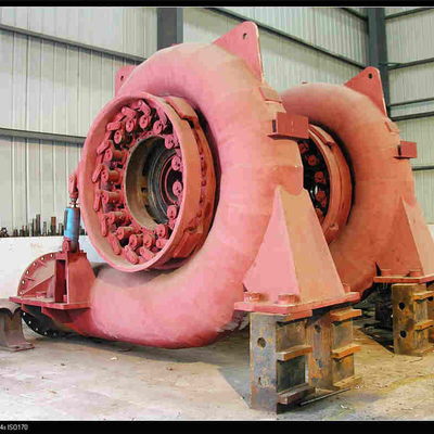 Hidro turbina horizontal síncrono de Kaplan da cabeça da turbina 500Kw baixa