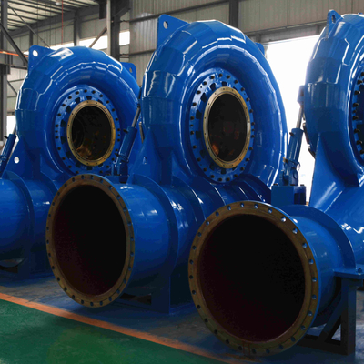 pressão variável da cabeça da água de 5Mw Francis Vertical Hydro Turbine 120m