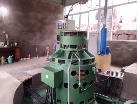 350kw a hidro turbina vertical de aço inoxidável 400V fixou a lâmina