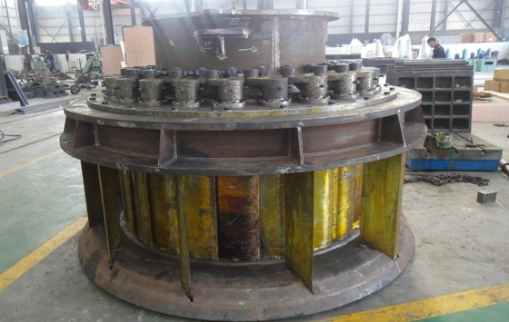 350kw a hidro turbina vertical de aço inoxidável 400V fixou a lâmina
