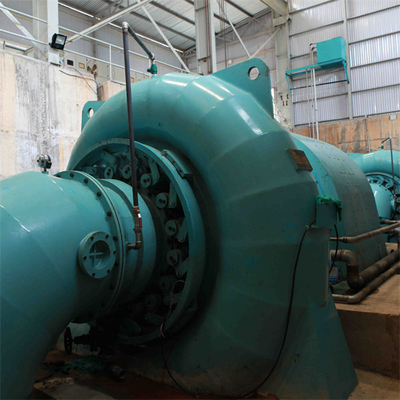 peso de aço inoxidável de 100kW Francis Hydro Generator With 2-20t