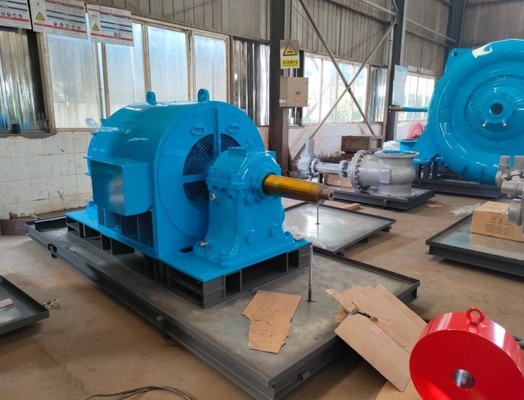 aço forjado horizontal de 300kw Mini Hydroelectric Generator 400v