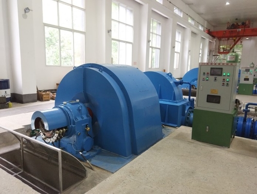 Única turbina principal alta 1000RPM da água do bocal 1000kw para fora a grade
