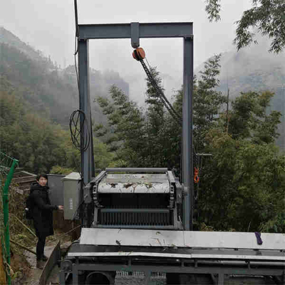 Da cremalheira giratória do lixo de HPP líquido de limpeza de limpeza da cremalheira do lixo do intervalo da grade da máquina 0.39-15mm