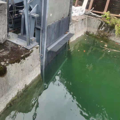 Tela de barra Effiency Separative alto líquido contínuo da cremalheira do lixo do PLC da planta de águas residuais