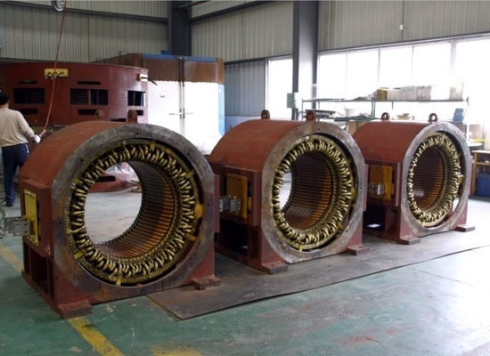 hidro turbina da água do gerador de poder 850kw para a cabeça alta e baixa a descarga sem escova