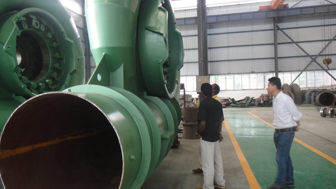 Classe de isolamento F/F Gerador de turbina de água para rendimento de energia hidrelétrica