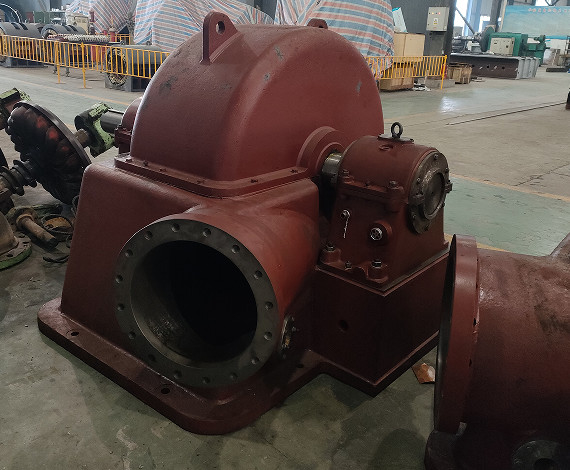 Instalação vertical ou horizontal Turgo Turbina de impulso hidráulico com capacidade de 1000 kW