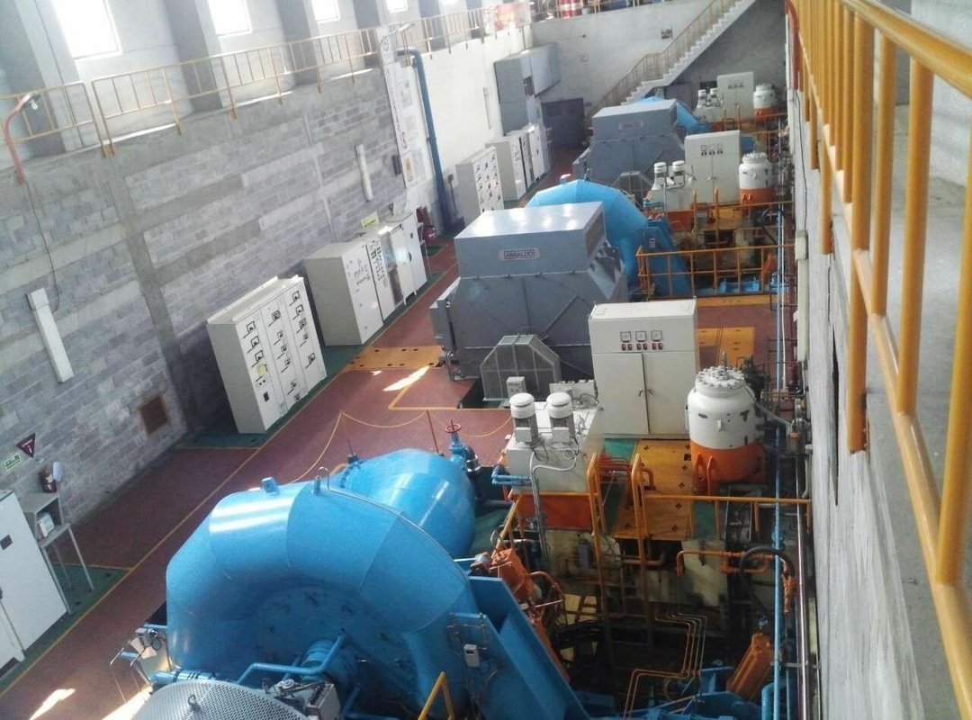 Capacidade de saída do gerador síncrono horizontal de 100 kW a 20 MW Sistema de excitação do gerador 3Mx3Mx2.5M