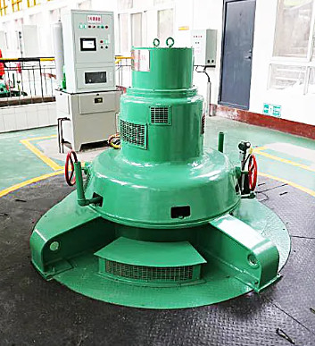 Turbina hidráulica de entrada de água vertical Kaplan com pás de guia ZG20SiMn e eixo principal vertical