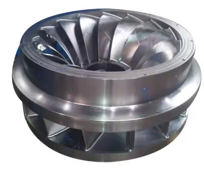 96% de eficiência nominal Aço carbono Q345 Casca espiral Francis Turbina hidráulica para o seu