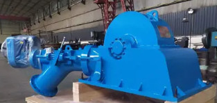 Turbina de impulso Turgo de 1000 kW de capacidade com excitação sem escovas e faixa de velocidade operacional de 1000 rpm a 3000 rpm