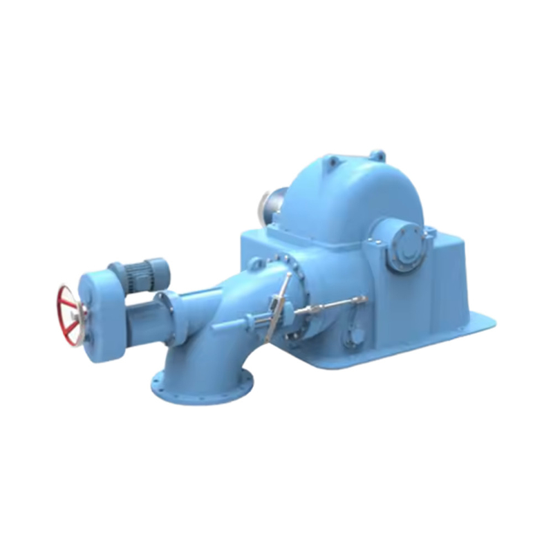 Geração de energia simplificada com a turbina hidráulica Pelton a 134m de cabeça de água e 600r/min de velocidade