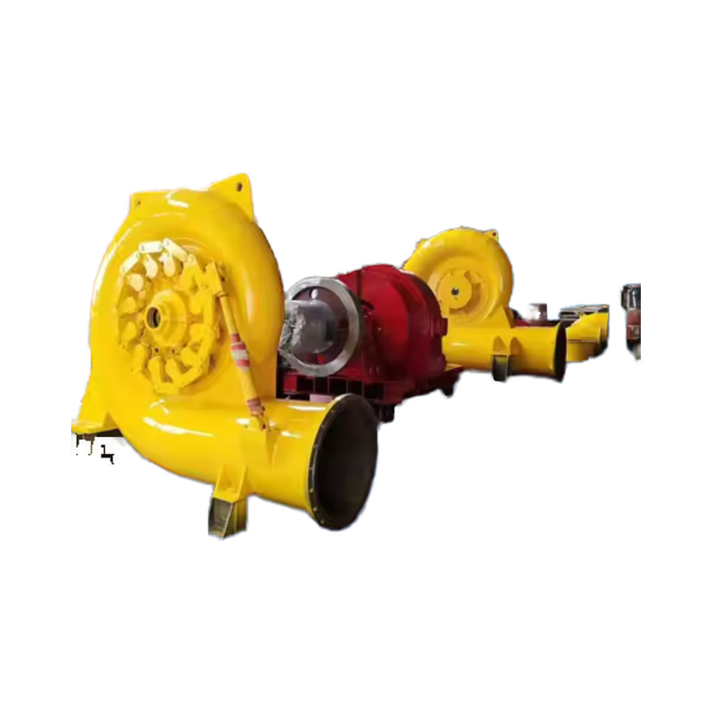 Turbina hidráulica de aço inoxidável com vazão de entrada de 2 m3/s e vazão nominal de 0,3-100 m3/s