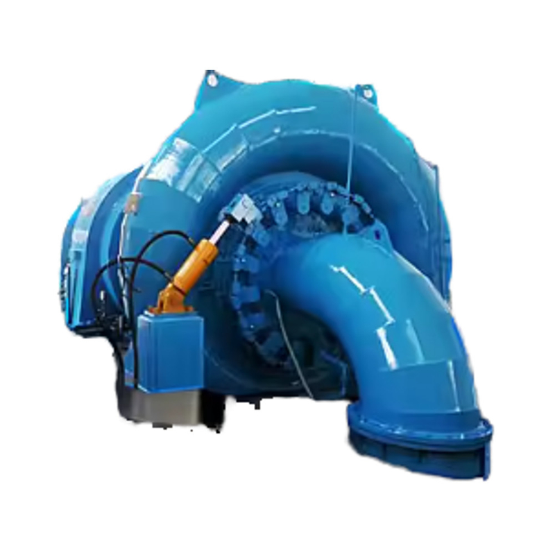 Tipo de turbina Turbina Francis horizontal Guia de aço inoxidável Vane Francis Turbina hidráulica