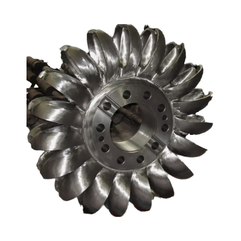 100m-800m Water Head Range Turbina hidrelétrica Pelton com 0.385m3/s Descarga de projeto e opções personalizáveis