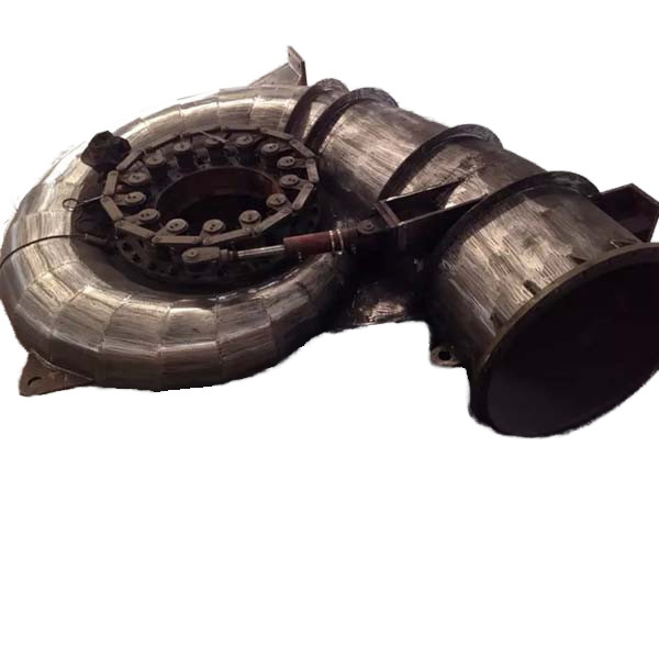 Turbina hidráulica Francis de aço inoxidável Turbina horizontal Francis para cabeça alta 20-200m