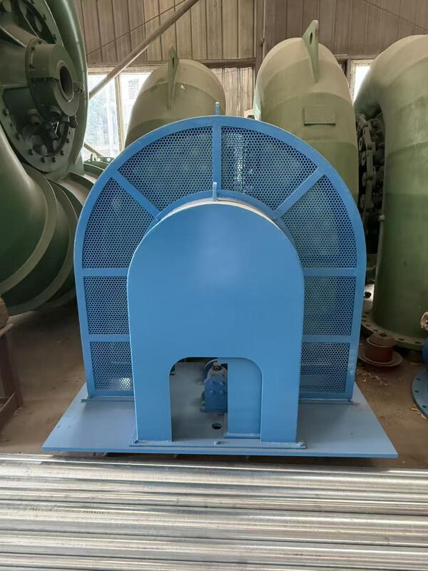 Gerador de turbina hidráulica personalizado com excitação sem escovas e cabos de núcleo de cobre