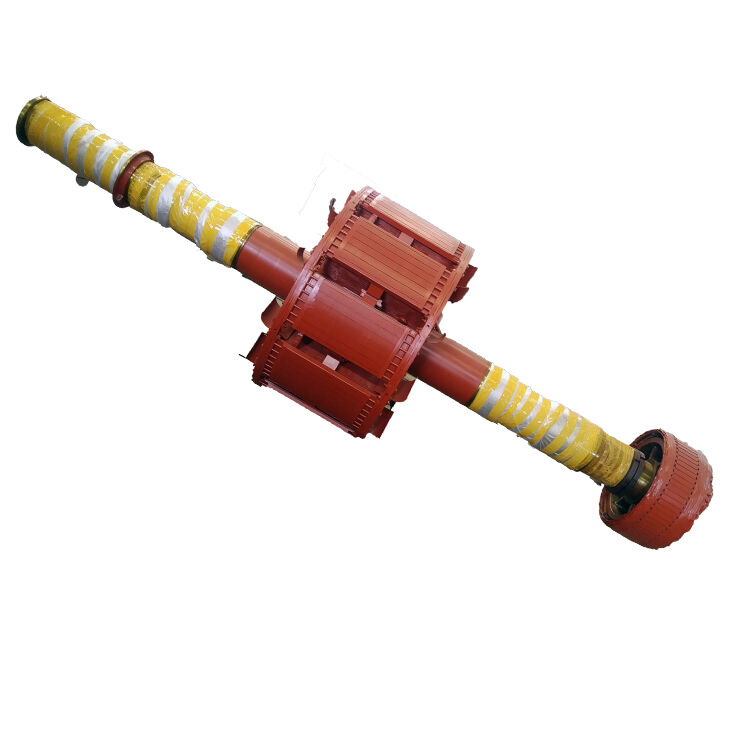 Gerador de turbina hidráulica com capacidade de 650kW, excitação sem escovas e refrigeração a água para geração eficiente de energia hidrelétrica