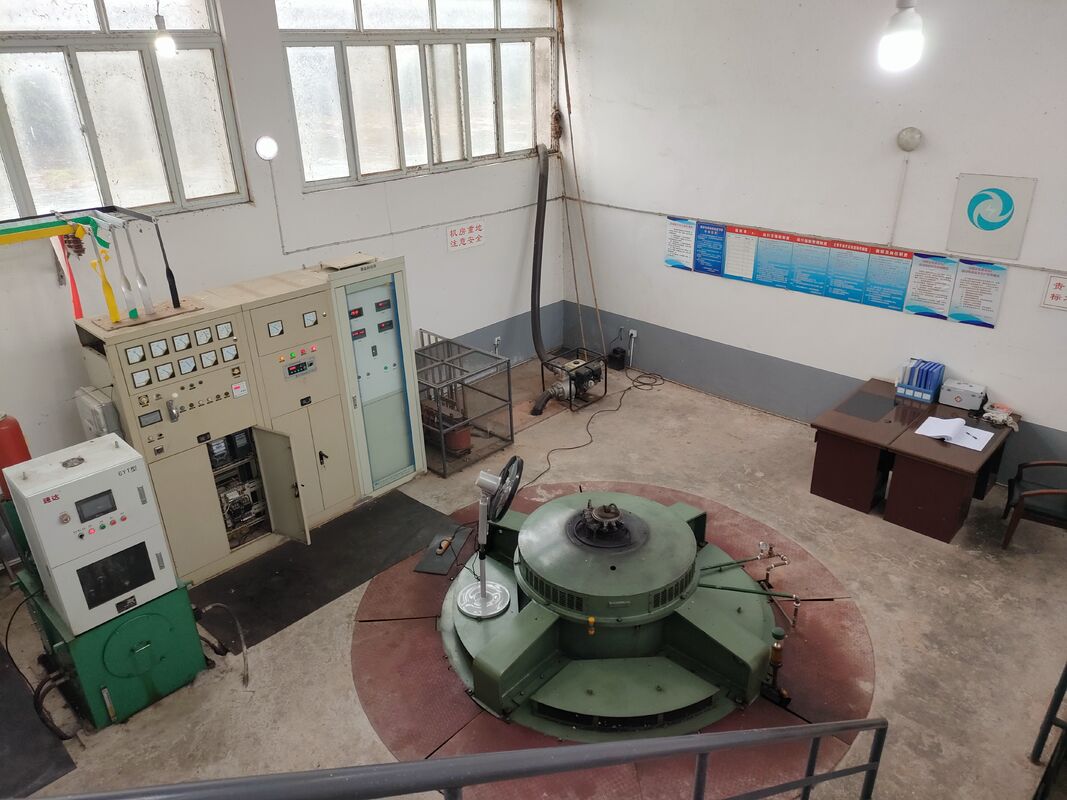 Material do cubo de aço carbono para turbina hidrelétrica Kaplan com potência nominal de 2 a 50 MW e resfriamento a água para energia hidrelétrica sustentável