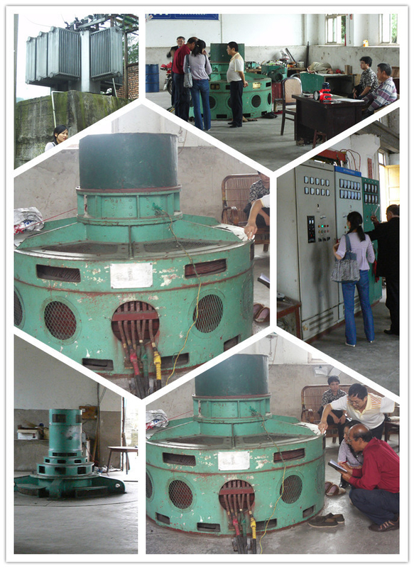 fluxo alto da baixa Kaplan turbina principal de 50m micro hidro para Mini Hydro Station