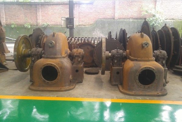 Gerador de Roda d'água Elétrica Horizontal