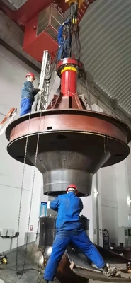 Padrão de configuração vertical Turbina hidrelétrica com aumento do desempenho de resfriamento por óleo-água