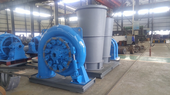 Gerador de turbina de água para produção de energia horizontal