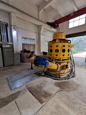 Aço carbono Casamento turbina de água eixo vertical para máquinas pesadas