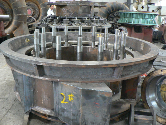 50HZ/60Hz Frequência Turbina de água eixo vertical com 470 kW Capacidade de longa duração