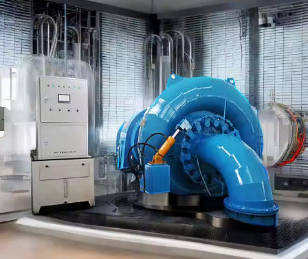 Turbina Hidráulica Francis Horizontal com Potência de Saída de 50KW a 5000KW e Construção em Aço Inoxidável para Vazão Nominal de 0,3-100m3/s