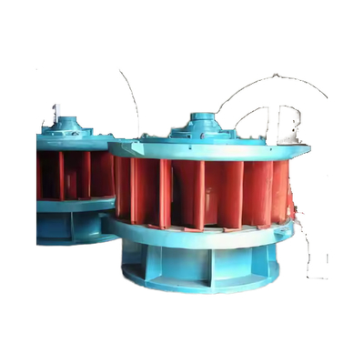 Gerenciamento de recursos hídricos de aço inoxidável Turbina hidráulica vertical Kaplan de 300 kW com 4-12 velas de guia