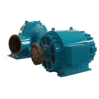 turbina horizontal 50HZ 400V do poder 650kw hidroelétrico com bobina de cobre